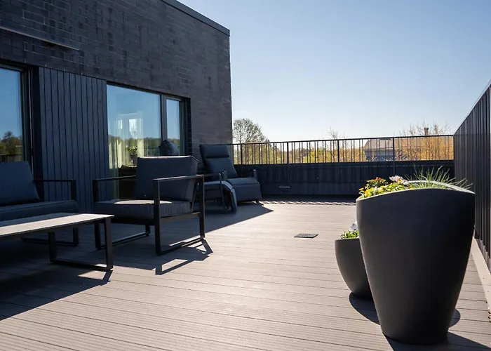 Korter Lux Penthouse With Sauna *